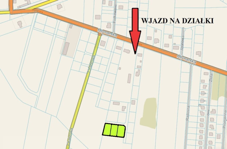 Działka Sprzedaż Konarzyce Młynarska 3